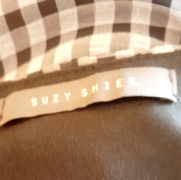 Suzy Shier flared woman midi lined dress with straps - Picture 5 of 5